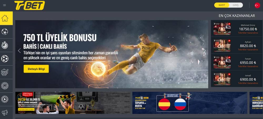 Trbet Giris Islemleri